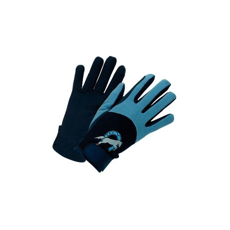 Rękawiczki York Flicka dziecięce granat-błękit