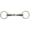 Wędzidło York puste grube pojedynczo łamane 21mm 13,5 cm