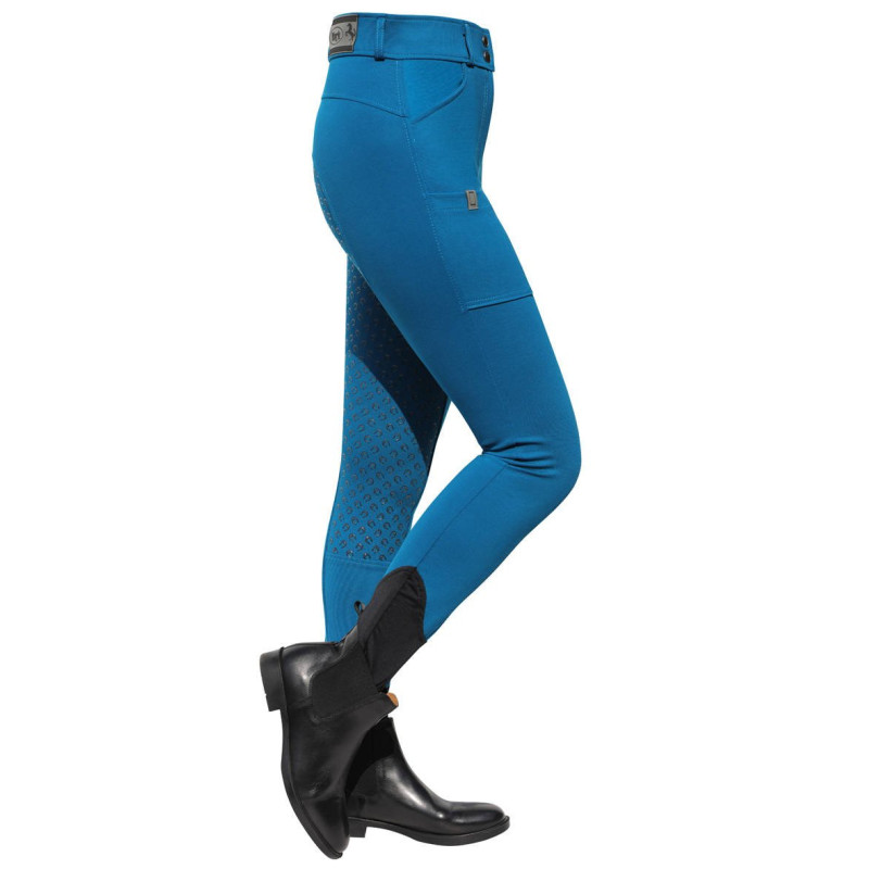 Bryczesy York Madena dziecięce turkusowy