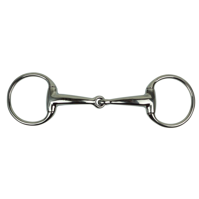 Wędzidło York anatomiczne oliwkowe pojedynczo łamane 17mm 12,5cm