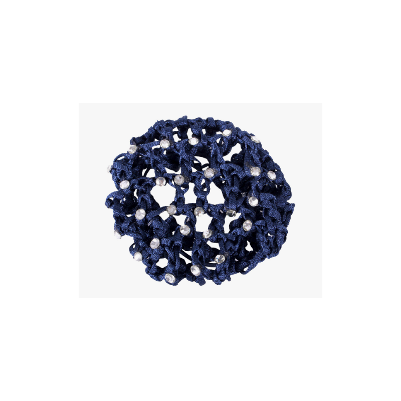 Siatka na włosy QHP Diamond granat