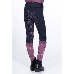 Legginsy młodzieżowe HKM "Alva" 146/152 ciemny granat