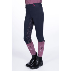 Legginsy młodzieżowe HKM "Alva" 122/128 ciemny granat