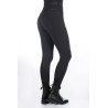 Legginsy zimowe damskie HKM "Rosewood" Black/Czarne