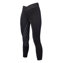 Legginsy młodzieżowe HKM "Ruby" Black/Czarne 146/152