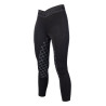 Legginsy młodzieżowe HKM "Ruby" Black/Czarne 146/152
