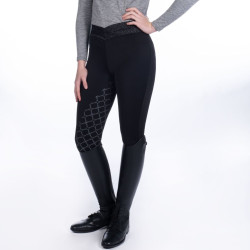 Legginsy młodzieżowe HKM "Ruby" Black/Czarne 146/152