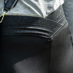 Legginsy młodzieżowe HKM "Ruby" Black/Czarne 146/152