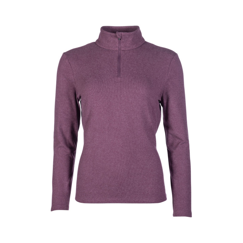 Koszulka HKM techniczna Supersoft oberżyna