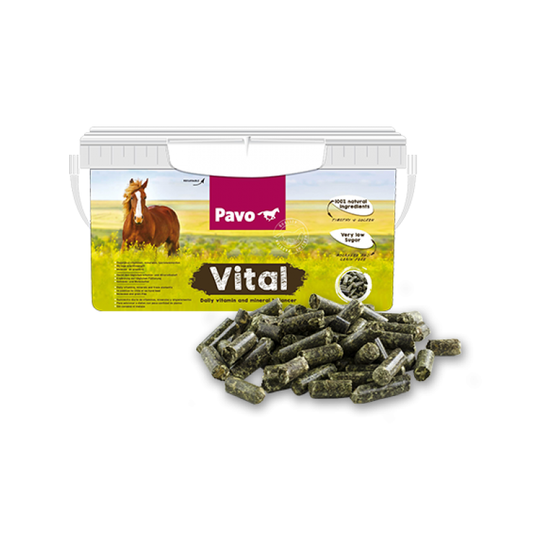 PAVO Vital 8 kg – Mieszanka witaminowo-mineralna wiaderko 8 kg
