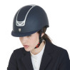 Kask Equestro Ultra Light granatowy-srebrny M 55-57cm