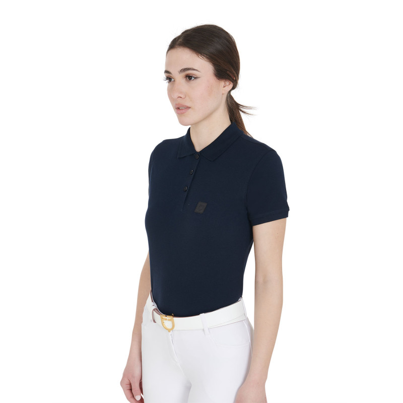 Koszulka polo EQUESTRO granat