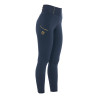 Legginsy EQUESTRO Slim Fit granatowe 32 XXS