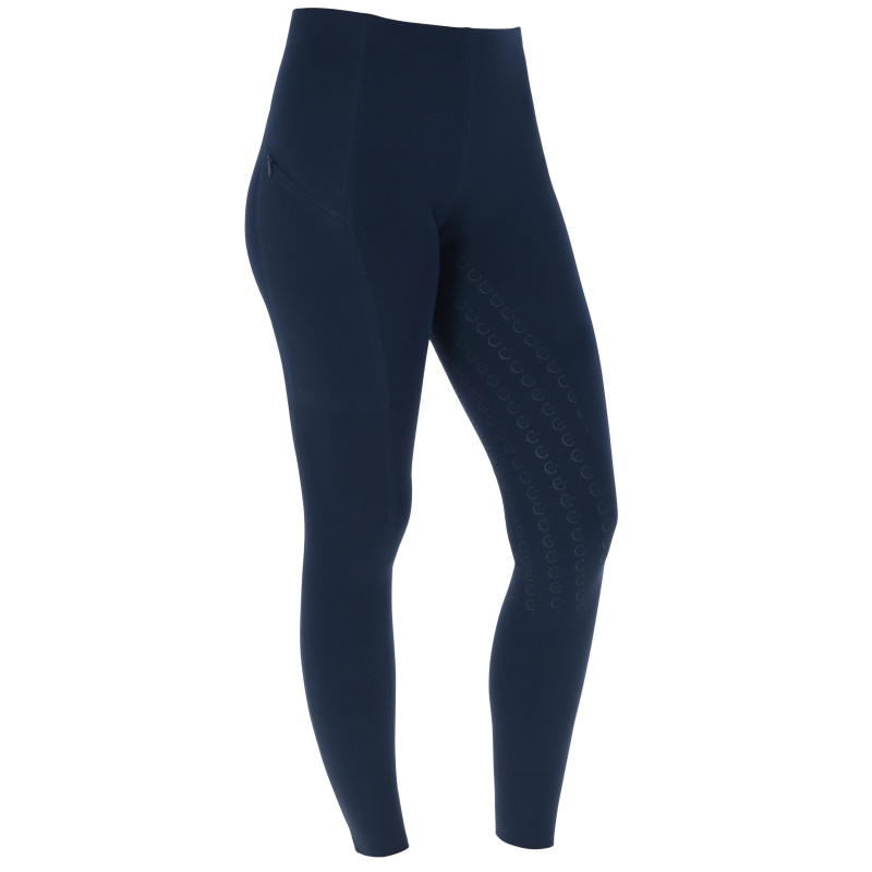 Legginsy Damskie Bezszwowe Covalliero Dark Navy/Ciemny Granat