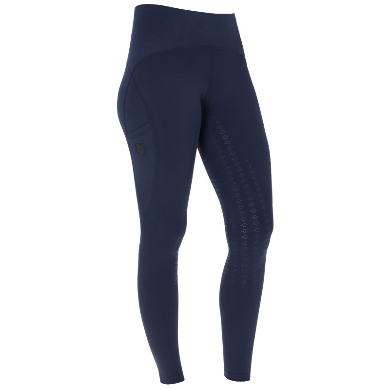 Legginsy jeździeckie damskie Covalliero Dark Navy/Ciemny Granat