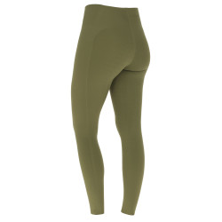 Legginsy Damskie Bezszwowe Covalliero Olive/Oliwkowe