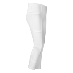 Legginsy dziewczęce ELT Ella białe konkursowe 152 cm