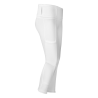 Legginsy dziewczęce ELT Ella białe konkursowe 152 cm