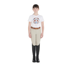 T-Shirt koszulka Equestro biały dziecko