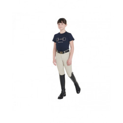 T-Shirt koszulka Equestro granat dziecko 10 lat