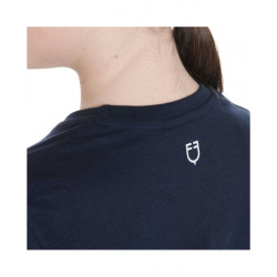 T-Shirt koszulka Equestro granat dziecko 10 lat