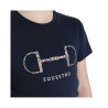T-Shirt koszulka Equestro granat dziecko 10 lat