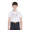 T-Shirt koszulka Equestro biała dziecko 14 lat