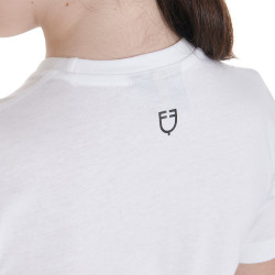 T-Shirt koszulka Equestro biała dziecko 14 lat