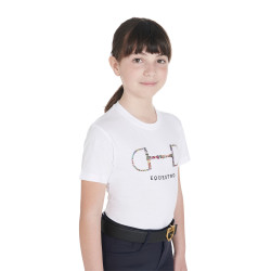 T-Shirt koszulka Equestro biała dziecko 14 lat