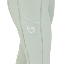 Legginsy EQUESTRO Slim Fit miętowe XL/42