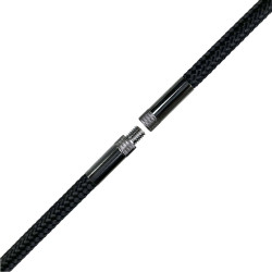 Bat York do lonżowania 2-częściowy czarny 180cm