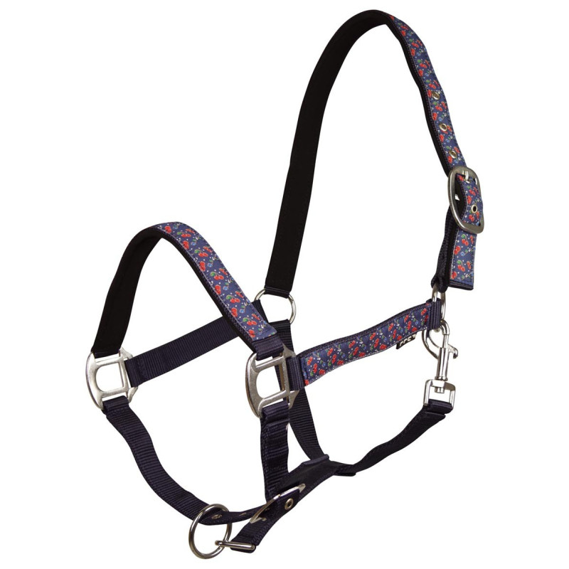 Kantar York Cherry granatowy Pony