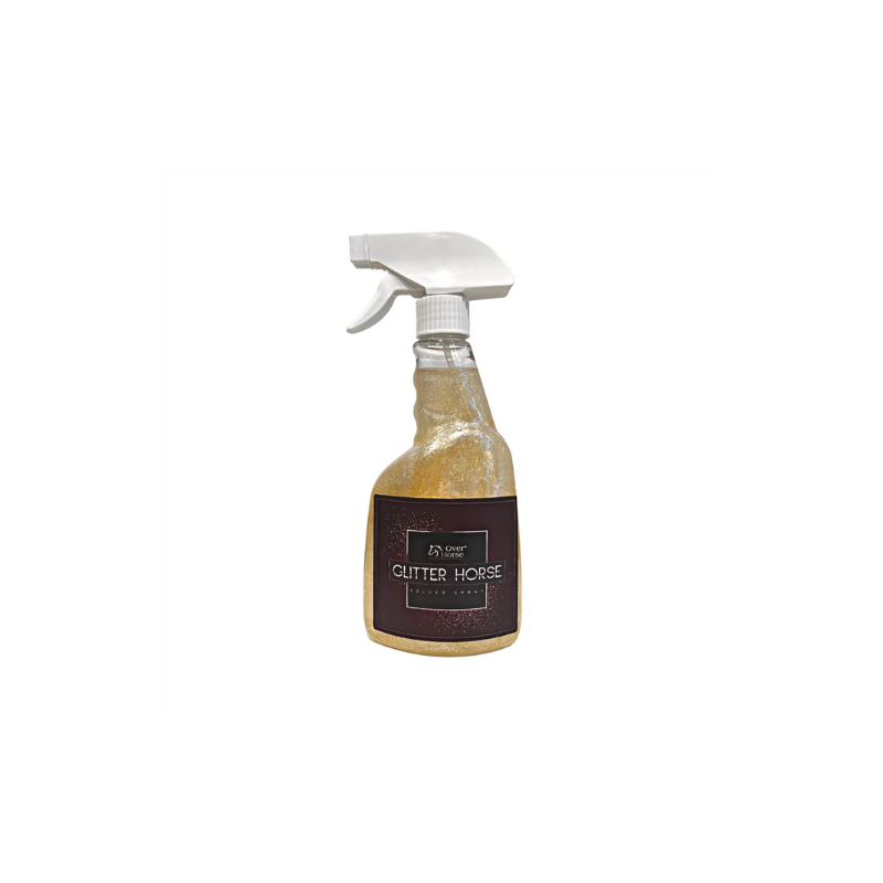 Over Horse Glitter Horse Silver Spray 500ml