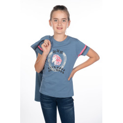 T-shirt dziecięcy HKM "Aymee" błękitny