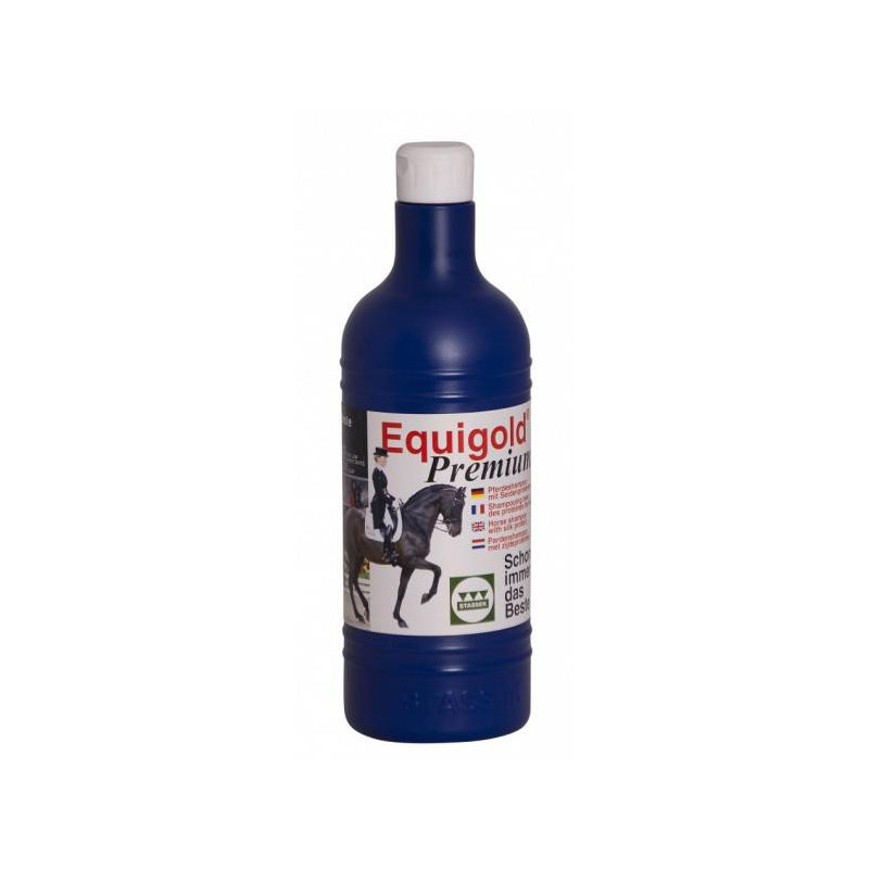 Equigold Premium Stassek szampon z proteinami jedwabiu 500ml