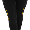 Legginsy EQUESTRO Slim Fit MICRO MESH czarne