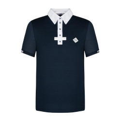 Koszulka jeździecka Polo, damska, granatowy, roz. M, Covalliero