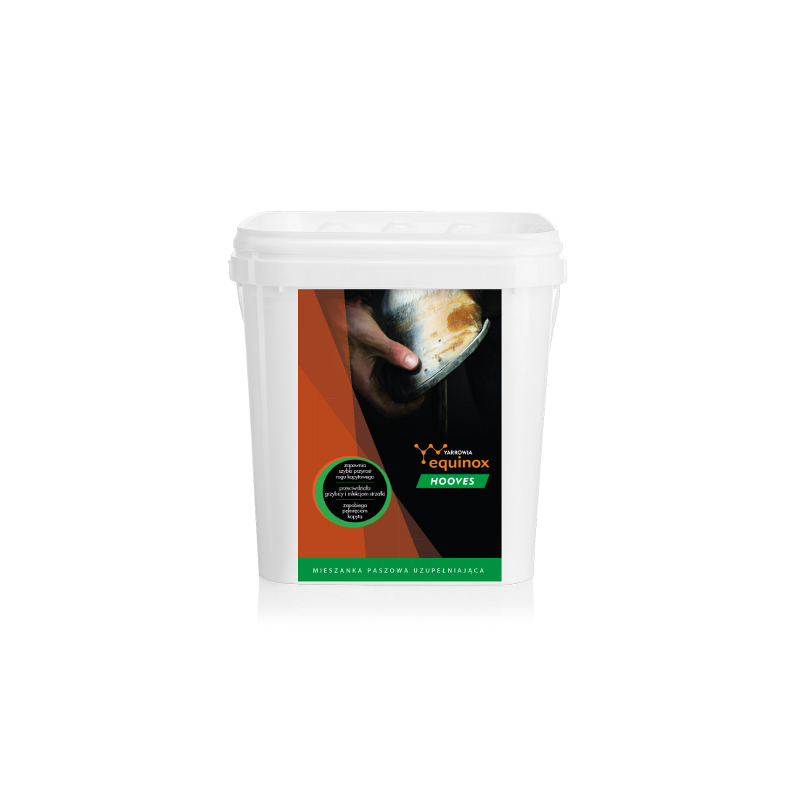 YARROWIA EQUINOX HOOVES Wzmacnia, odżywia kopyta 2,5kg