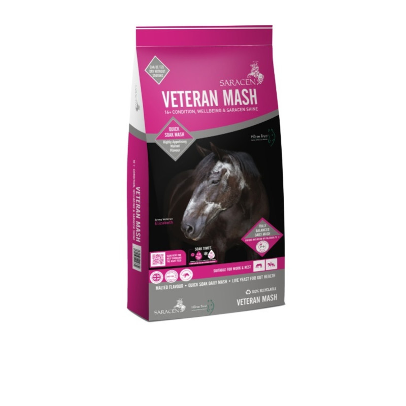 Saracen Veteran Mash 20 kg - mesz dla koni starszych