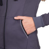 Bluza jeździecka na zamek QHP FAYEN c.szara