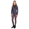 Bluza jeździecka na zamek QHP FAYEN c.szara