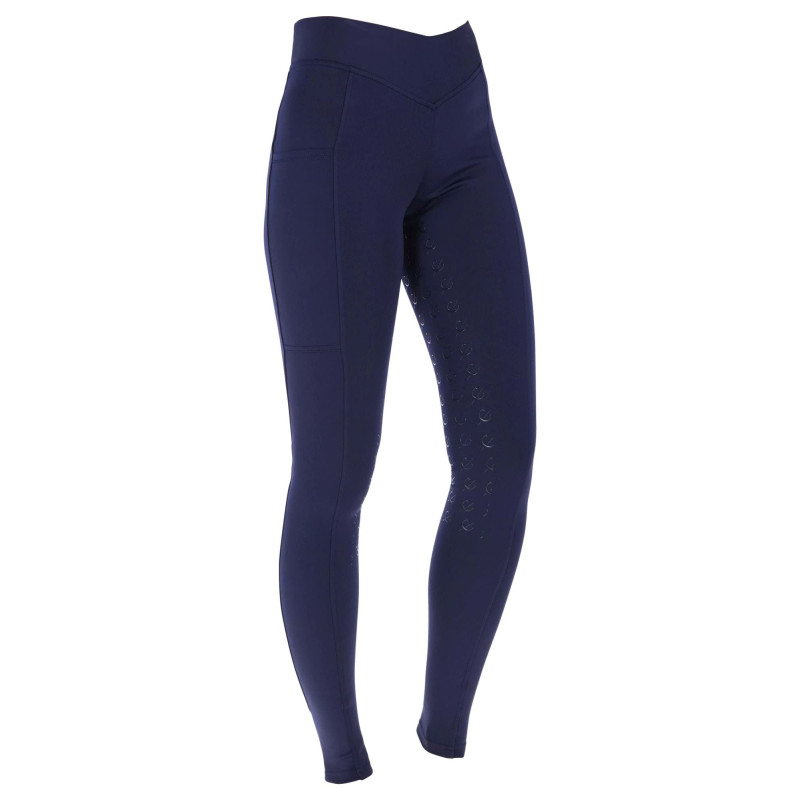 Legginsy jeździeckie ClassicStar, damskie, granat, Covalliero 34/36