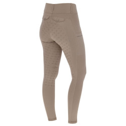 Legginsy damskie Covalliero zimowe beż Taupe