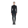 Bluzka treningowa Equestro Slim Fit czarna