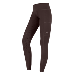 Legginsy damskie ELT Ella Thermal brązowe