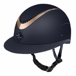 Kask FP APOLEUS RG W-V granatowy ROSEGOLD