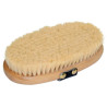 Szczotka dla konia Brush&Co, ze szlufką, bardzo miękka, drewniana, 14 cm