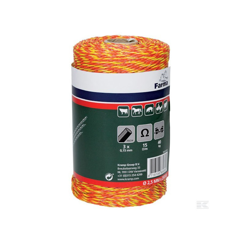 Plecionka 250m (3x0.16 SS)