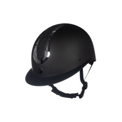 Kask HKM Illusion czarny/srebrny S 52-54cm