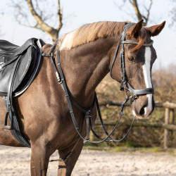 Napierśnik trzypunktowy QHP Basic Pro czarny